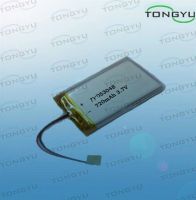 2.66WH Lightweight Lithium Polymer Battery Cell 3.7V 720mAh With No Pollution