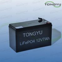 LiFePO4 12V Rechargeable Lithium Batteries 7Ah 84Wh For Solar Backup power,Portable Work Lights