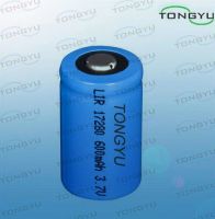 Eco-friendly Lithium Ion Rechargeable Batteries 3.7V 600mAh For Flashlight / Diving Lights