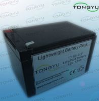 LiFePO4 12V12.8V/13.2V 12Ah Battery For Solar Powered Lights