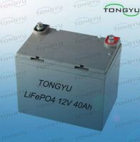 Ultra Light weight 12V LiFePO4 Battery 40Ah For Electric Fish Machine