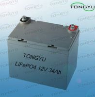 Deep Discharge Cycle 12V LiFePO4 Battery 34Ah For Off-road Lights And Underwater Systems