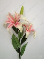 Artificial flower for high quality lily flower