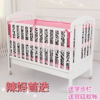 baby wood crib  cot Into a desk