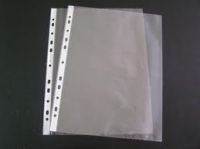 protector sheet, A4 punched pockets,