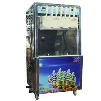 Seven Colors Bilateral Rainbow Ice-cream Machine