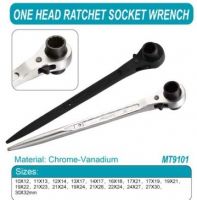 Single Head Ratchet Socket Wrench