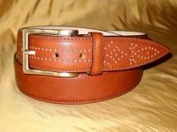 Genuine leather belt for man