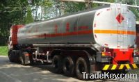 Oil tanker semi trailer