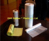 plastic flat bags on roll