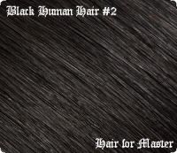 Human Hair in Black Colour