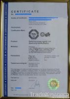 We do the certificate of LED tube/LED lamp/light TUV CE/GS/CB/EMC cert