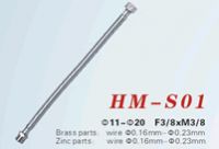 Stainless Steel Braided Hose - EPDM Inner Hose F3/8*M3/8 HM-S01