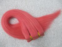 100% human hair weave weft extension