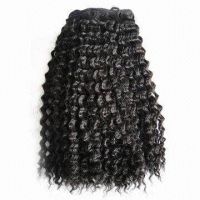 Hot sales deep wave brazilian hair weft hair weaving