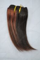 Wholesale indian virgin remy  hair wefts hair weaving