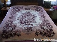 Mink blanket, Mink Raschel blanket