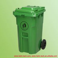 Outdoor Plastic Recycling Litter Bin Garbage Can