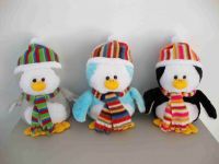 sell plush/stuffed toys penguin