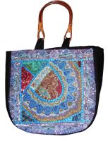 beaded hand bag