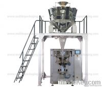 Automatic grains chips wafers rice packaging machine