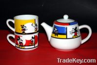 Teapot and cup set