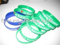 silicone bracelet