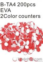 200PCS EVA 2 Color counters