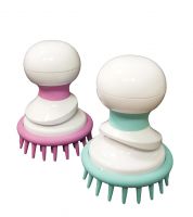 Waterproof scalp cleansing massager