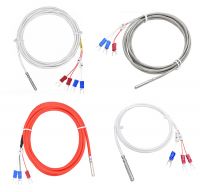 3 Wires Waterproof Probe Thermal Resistance Thermocouples Temperature Sensor Pt100