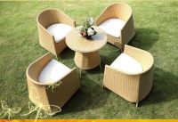 Rattan Dining Chair And Table