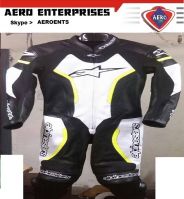 Motorcycle Racing Leather Suit For Men