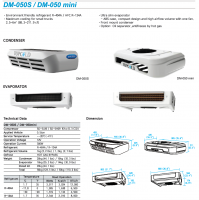 Truck Transport Refrigeration System DM-050S / DM050MINI
