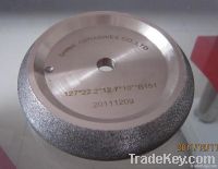 Electroplated CBN wheels for sharpen band saws