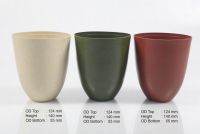 biodegradable pot, eco-friendly pot, natural fiber pot