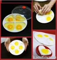 Microwave Heart Shaped Egg Tray