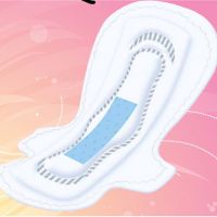 280mm cotton topsheet negitive ion feminine hygiene with wings for nig