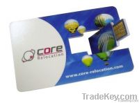 credit card USB with bespoke print From China