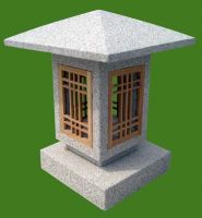 Moden granite lantern