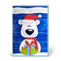 greeting card-christmas greeting card--handcraft greeting card