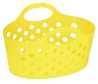 Plastic flexible basket