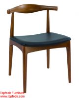Wooden dining accent chair