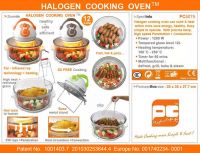 Halogen cooking oven