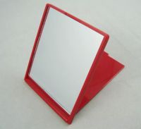 Rectangular plastic foldable makeup mirror for ladies makeup work