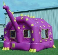 Inflatable Dinosaur Castle Jumper