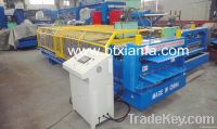 CE certificated double deck metal roof panel roll forming machine