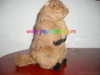 Handmade synthetic fur animal