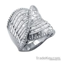HTF 18k diamond rings