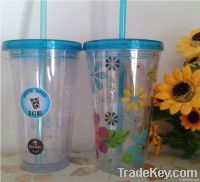 dome lid plastic  drinking tumbler