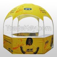2015 new fashion hexagonal domed tent /booth for advertising